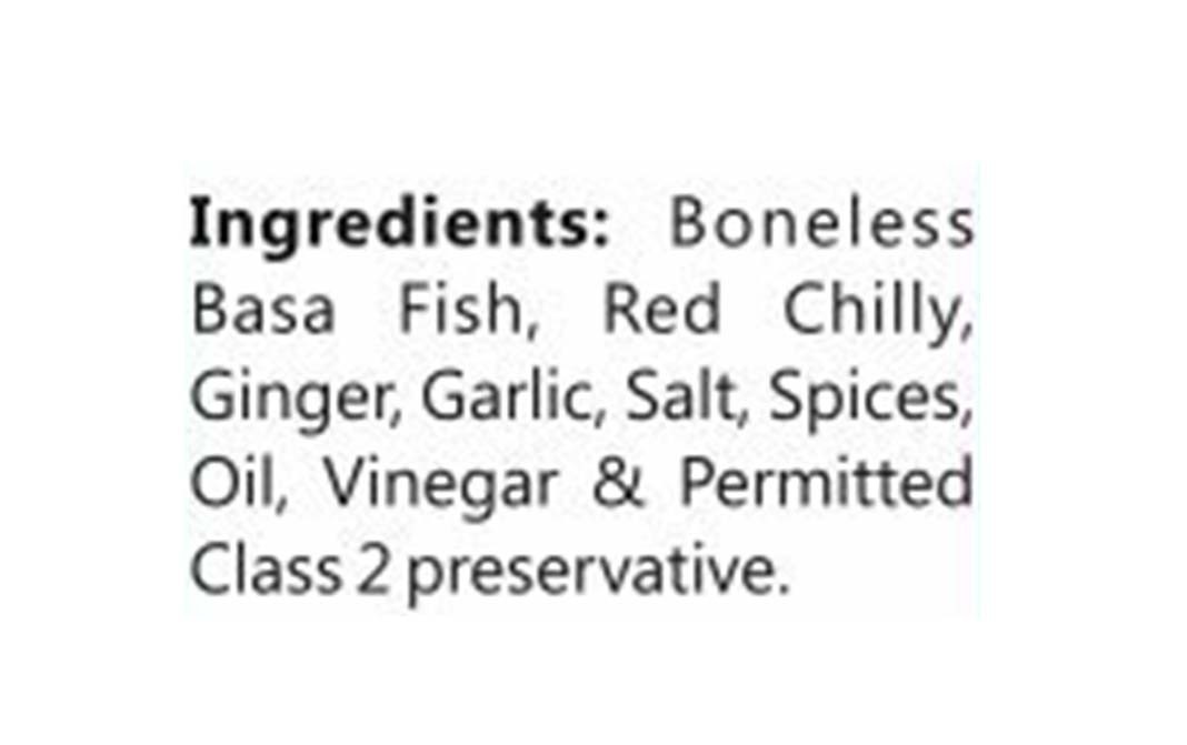 Baria's Fish Spicy Pickle Loaded with Fish   Pack  200 grams